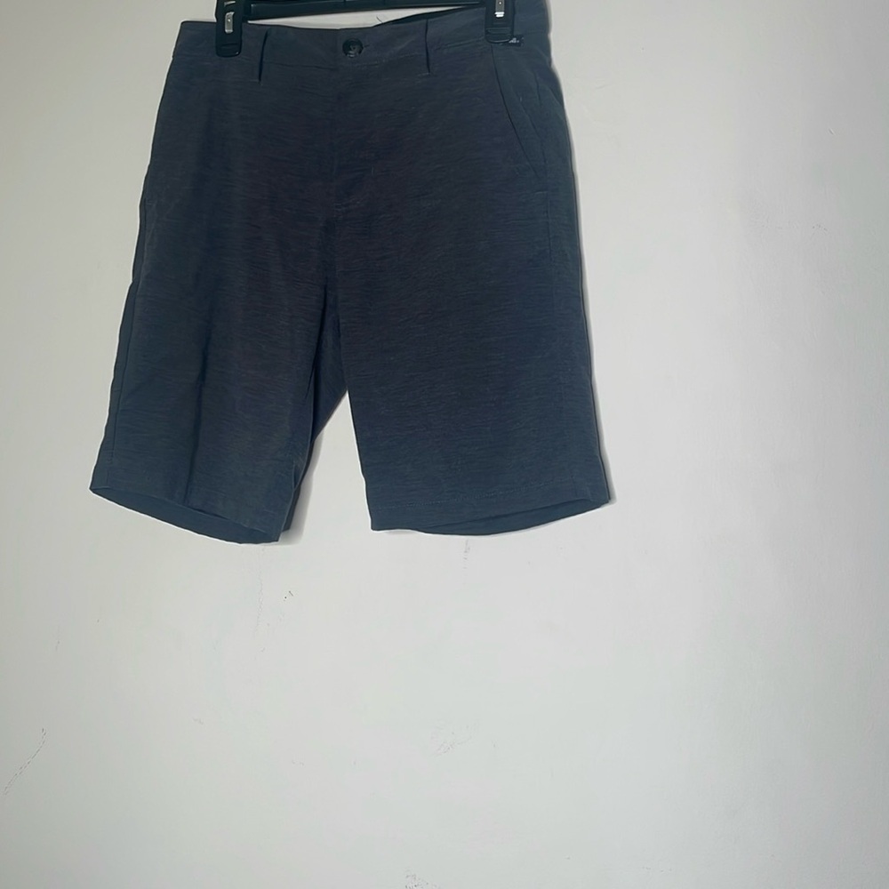 Vans Men's Flat Front Shorts - Dark Gray